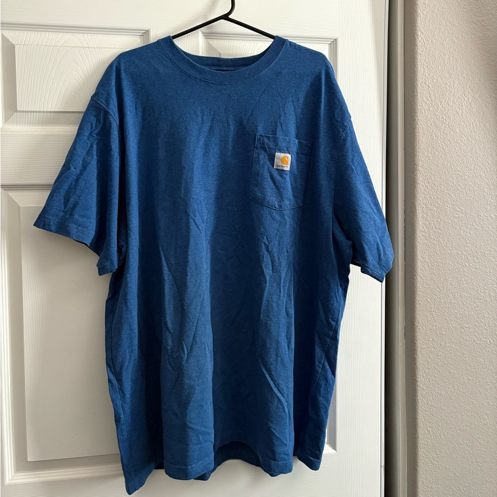 Carhartt Men's Navy Short Sleeve Tee